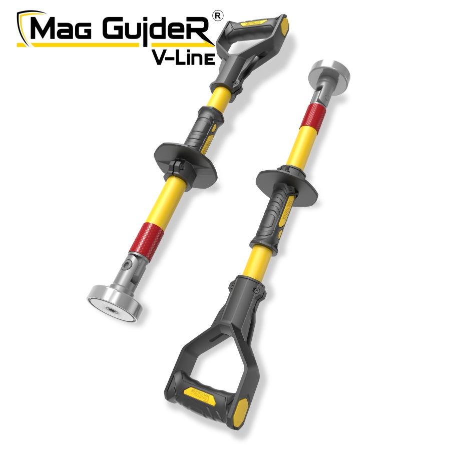 Инструмент безопасности для грузоподъемных работ магнитный Mag GuideR ™ V-Line STMGV 75